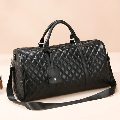 Foldable Travel Gym Bag, Lightweight Waterproof Duffel Tote