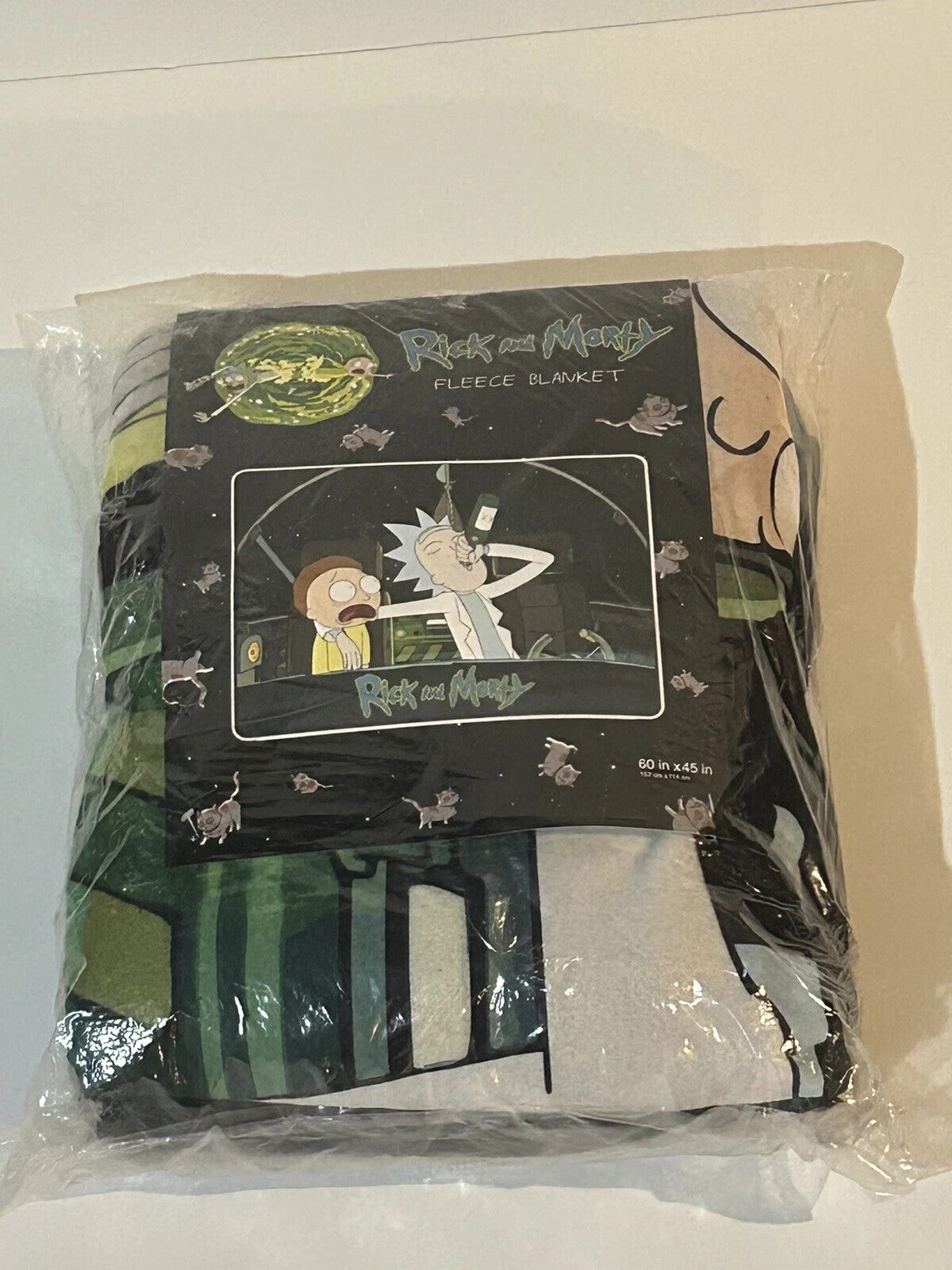 Rick And Morty Blanket 60x45in