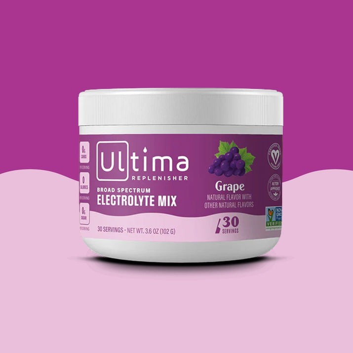 Replenisher Electrolyte Hydration Powder, Grape, 30 Serving Canister