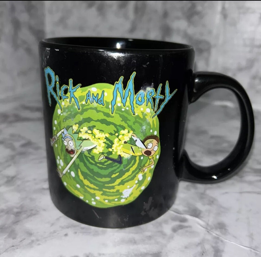 Rick And Morty Official Adult Swim Spaceship Mug Cup X-Large 20 oz Great Graphic