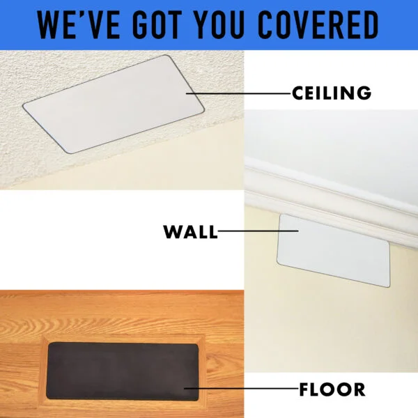 Magnetic Vent Cover 5.5x12" - Seal for Floor/Wall/Ceiling, RV Compatible