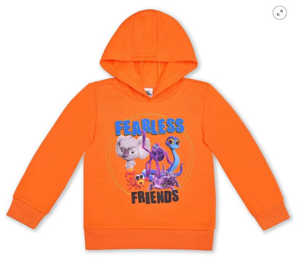 2 sets Back to the Outback Boy's Fearless Friends Graphic Hoodie Jacket, Size 5