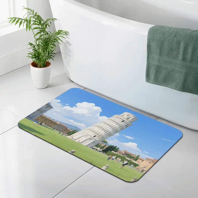 Multi-Style Home Floor Mat Collection – Flannel & Diatomaceous Earth 50×80 Flannel