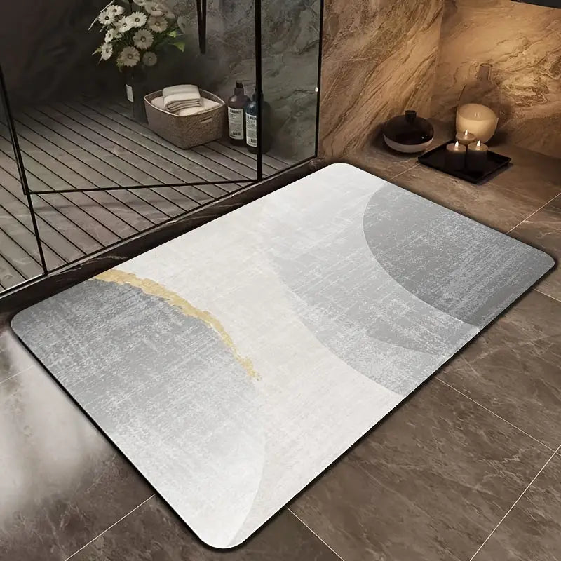 Multi-Style Home Floor Mat Collection – Flannel & Diatomaceous Earth 50*80