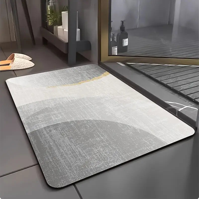 Multi-Style Home Floor Mat Collection – Flannel & Diatomaceous Earth 50*80