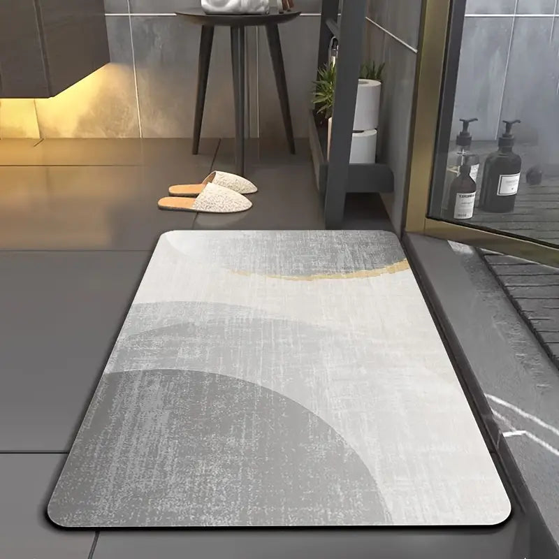 Multi-Style Home Floor Mat Collection – Flannel & Diatomaceous Earth 50*80