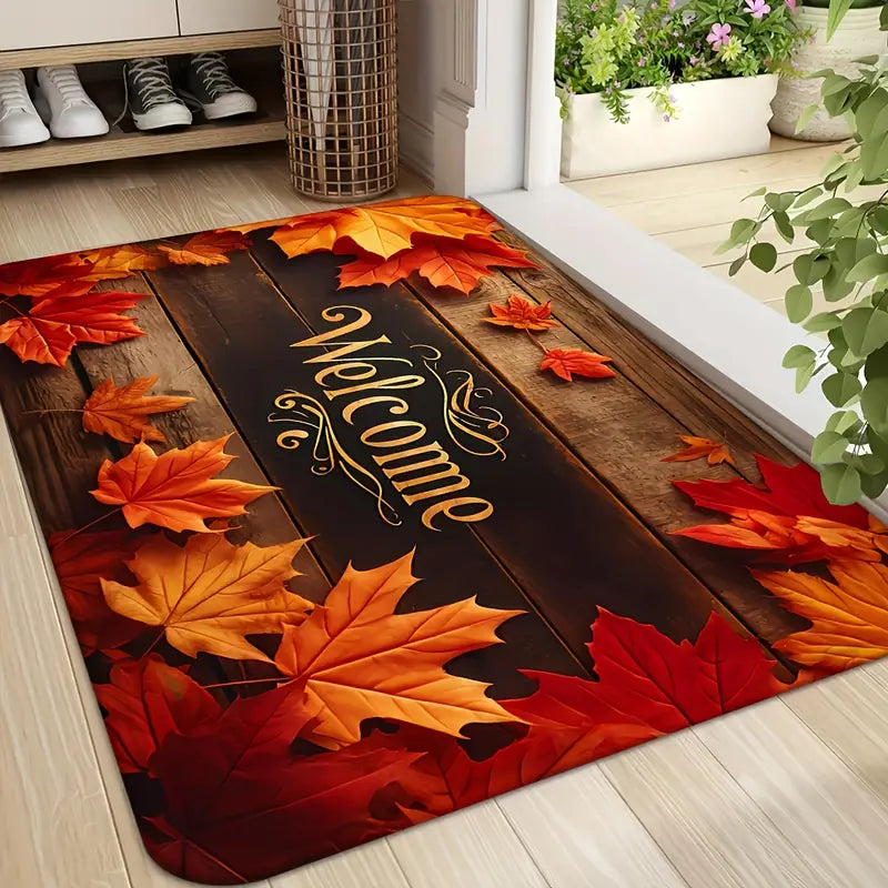 Multi-Style Home Floor Mat Collection – Flannel & Diatomaceous Earth 40×60