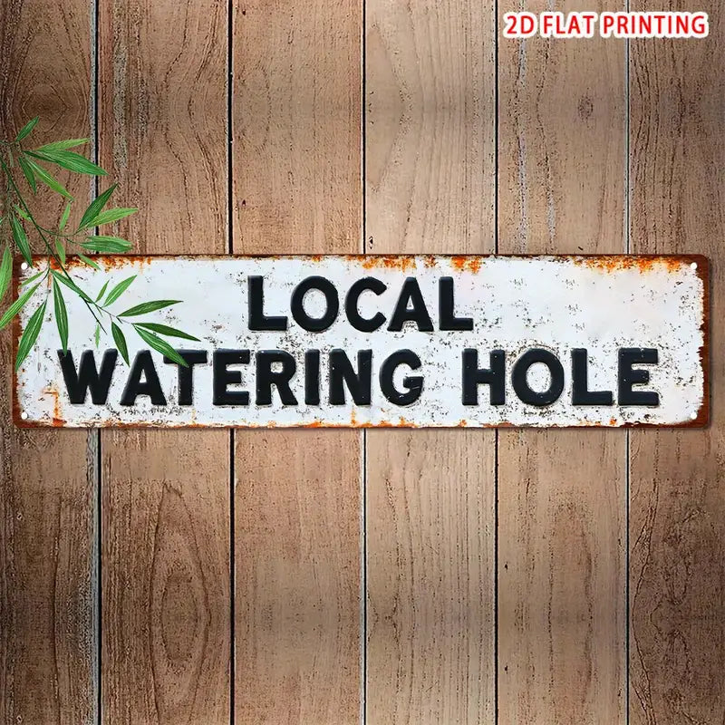 Custom Vintage Metal Tin Sign Collection_Long Strip Tin Sign