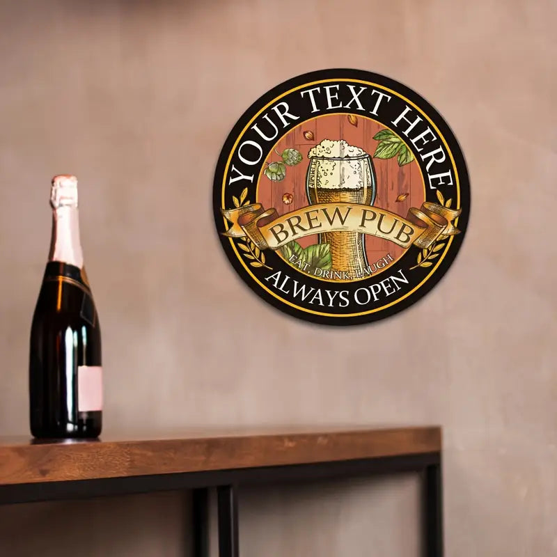 Custom Vintage Metal Tin Sign Collection